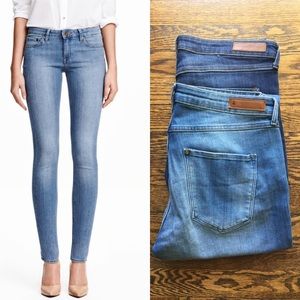 2 Pairs Included! H&M Super Skinny Jeans